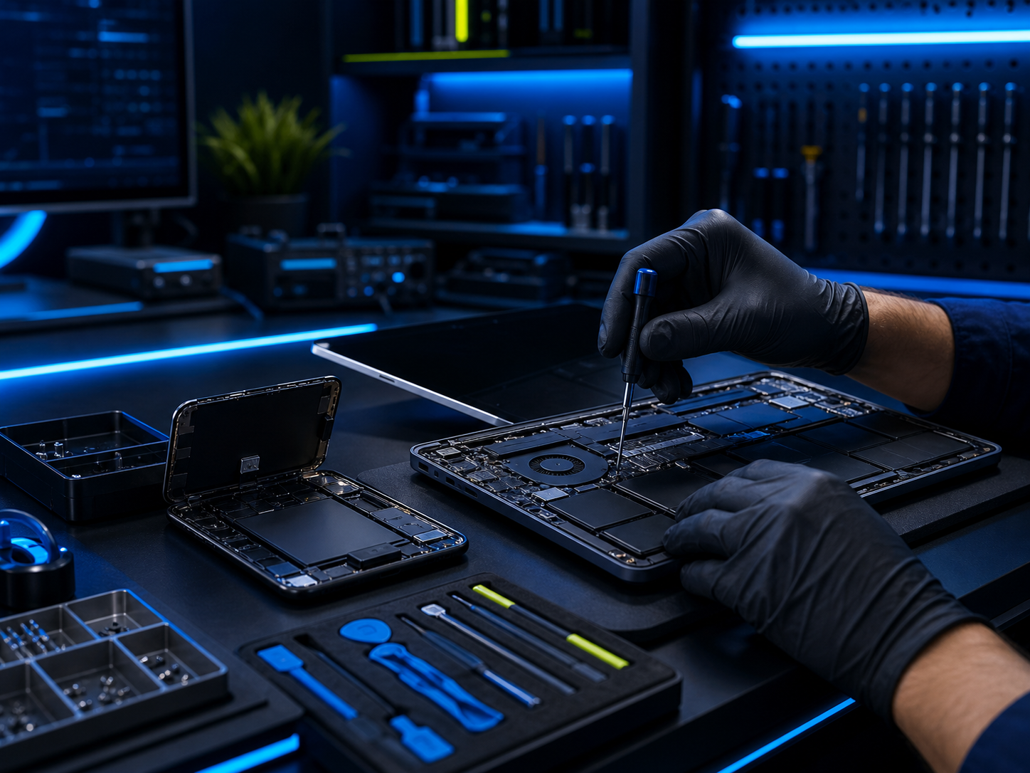 Laboratorio Avino Hi-Tech per riparazioni computer e smartphone